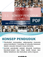 1.1 Konsep Penduduk