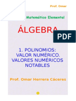01 Polinomios Valor Numérico a1