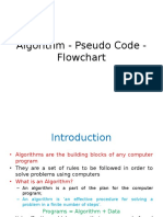 Algm PCode Fchart