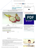 Beneficios  de La Pitahaya o Fruta Del Dragón