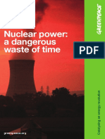 1nuclear Power A Dangerous Was