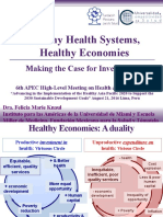 Healthy Health Systems,  Healthy Economies. Making the Case for Investment.