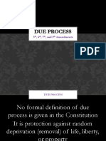 Due Process