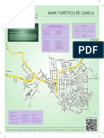 Mapa da cidade de Canela