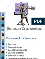 Estructura Organizacional