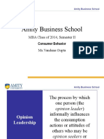 Amity Business School: MBA Class of 2014, Semester II