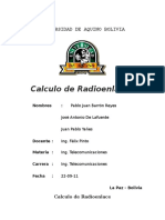 Calculo de Radioenlace