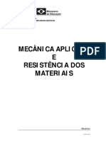 Mecânica Aplicada e Resistência dos Materiais