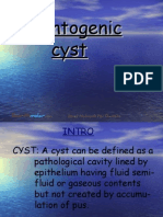 Odontogenic Cyst Oral Surgery