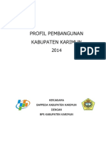 Profil Pembangunan Kabupaten Karimun 2014