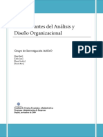 Determinantes del analisis y diseño organizacional.pdf