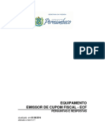 Ecf - Equipamento Emissor de Cupom Fiscal