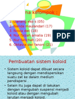 Sistem Koloid