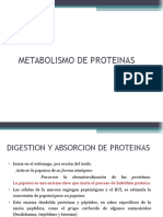 SESION 3 METABOLISMO DE PROTEINAS (DEGRADACION DE AMINOACIDOS).ppt