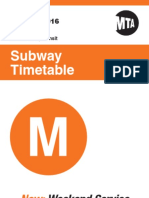 Subway M Line PDF