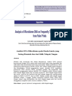 Jurnal Analisis DNA Mikrobioma 