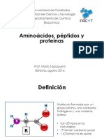 3 Aminoácidos Peptidos y Proteínas