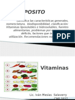 Semana 6 Vitaminas