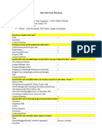 List Pertanyaan Mengenai Fasilitas Program Hub