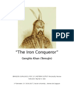 Personality Analysis of Genghis Khan
