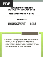 Expectancy Theory - UTM