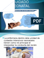 Cuidado Neonatal en Diapositiva