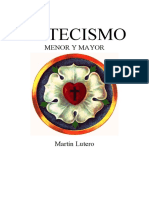 Martín Lutero Catecismo Mayor y Catecismo Menor