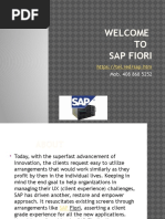 Sap Fiori