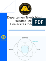 Departemen Teknik Mesin Fakultas Teknik Universitas Indonesia