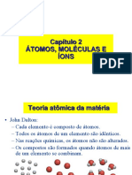 Slides Capítulo 02 Átomos, Moléculas e Íons PDF