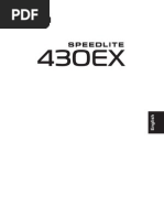 Download Canon-Speedlite-430ex-Flash-Manual by mopikos SN3219416 doc pdf