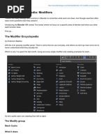 Blender Encyclopedia Modifiers-Anderson