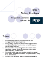 CH 5 - Sistem Akuntansi, Pengantar Akuntansi, Edisi Ke21 Warren Reeve Fess