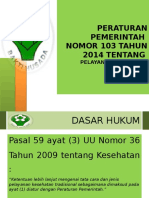 Sosialisasi PP Kestrad