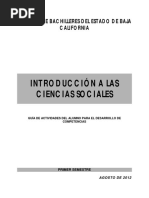Introducción a las Ciencias Sociales