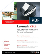 Lexmark: Fast, Affordable Multifunction For Small Workgroups!