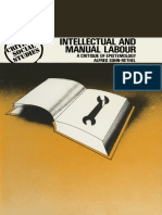 (Critical Social Studies) Alfred Sohn-Rethel (Auth.)-Intellectual and Manual Labour_ a Critique of Epistemology-Macmillan Education UK (1978)