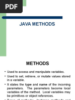 Java Methods