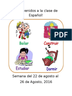 Bienvenidos A La Clase de Español