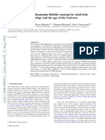 The background Friedmannian Hubble constant in relativistic inhomogeneous cosmology and the age of the Universe