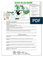 A Árvore Da Família Atividades Que Relacionam A Escola e A Família e A Importância Desta para o Desenvolvimento Do Educando!