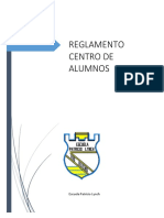 Reglamento Centro de Alumnos 2016 PDF