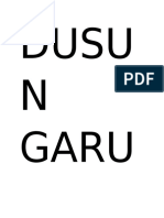 Dusun Garut PPKPM Uin 2016 Dusun Cot Riwat Dusun Kuta Dianjong Dusun Mata Ie