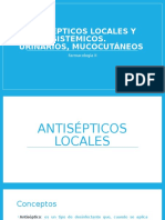 Antisépticos Locales y