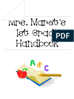 1st Grade Handbook