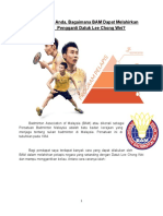 Bagi Pendapat Anda, Bagaimana BAM Dapat Melahirkan Pelapis/ Pengganti Datuk Lee Chong Wei?