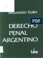 Derecho Penal Argentino - Sebastián Soler - Tomo IV