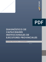 Diagnóstico de Capacidades Institucionales - Catamarca