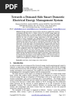 Dlodlo (2013), Towards A Demand Side Smart Domestic Electrical Energy Management System