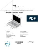 Latitude 3540 Laptop Setup Guide PT BR